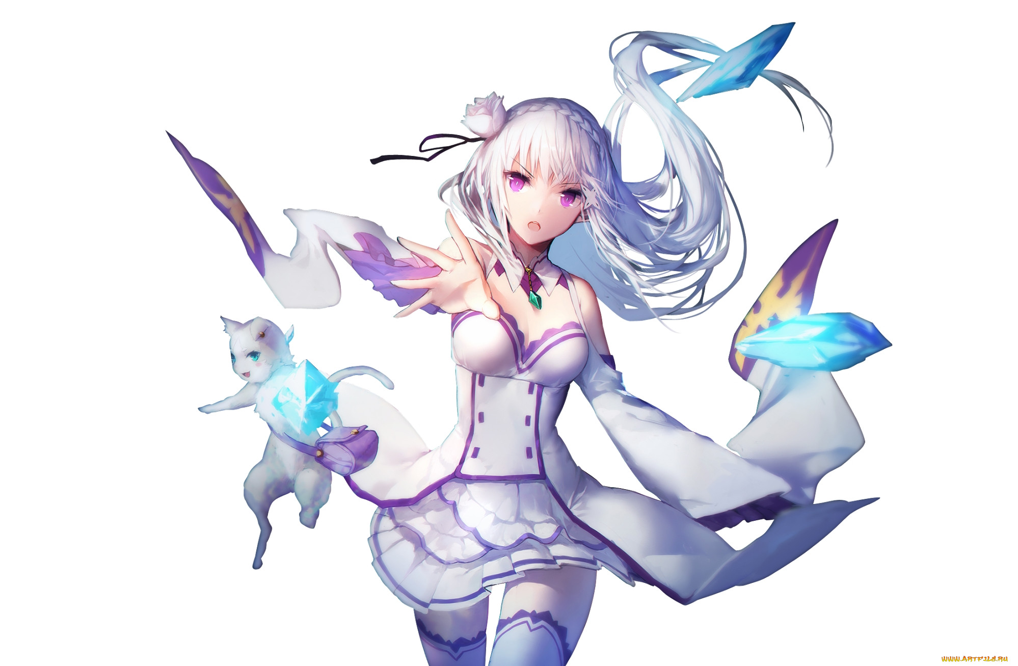 , re,  zero kara hajimeru isekai seikatsu, emilia